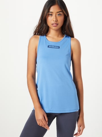 Hummel Sports top 'Tola' in Blue: front