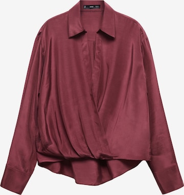 MANGO Blouse 'TEO' in Rood: voorkant