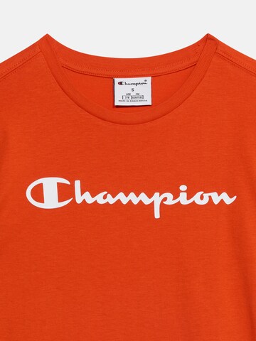 T-Shirt Champion Authentic Athletic Apparel en orange