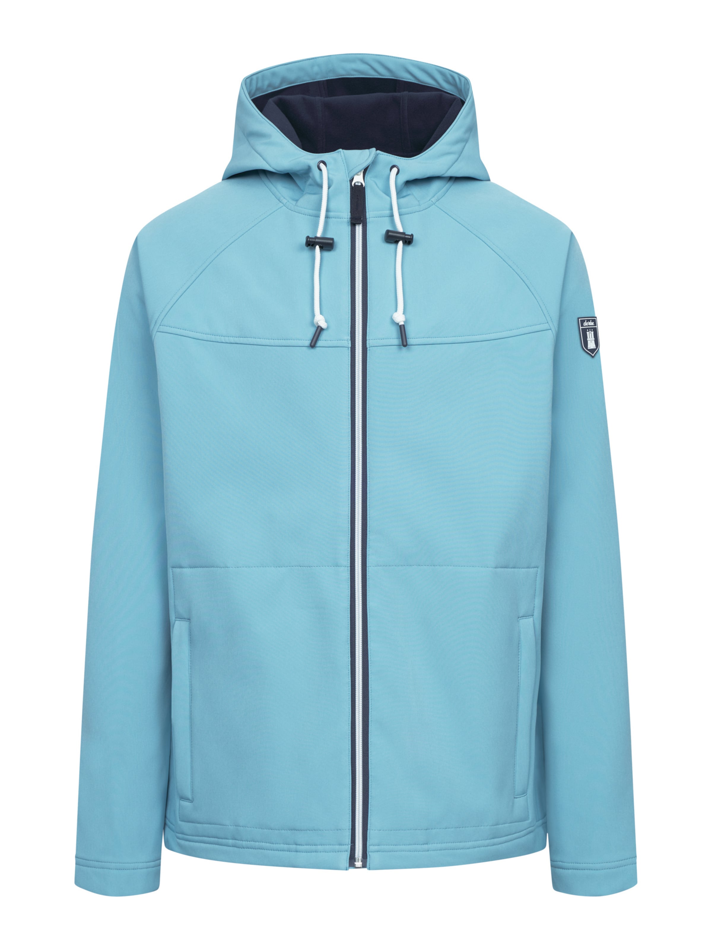 Derbe Between-Season Jacket 'Isleby' in Blue: front