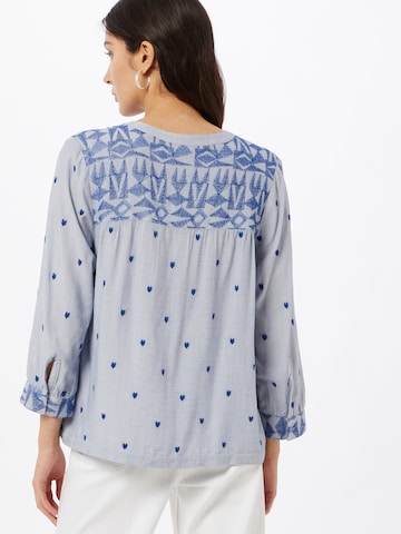 STREET ONE Bluse in Blau