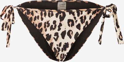Slip costum de baie CATWALK JUNKIE pe maro / maro cappuccino / negru, Vizualizare produs
