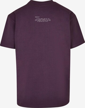 MT Upscale Shirt 'FU' in Purple