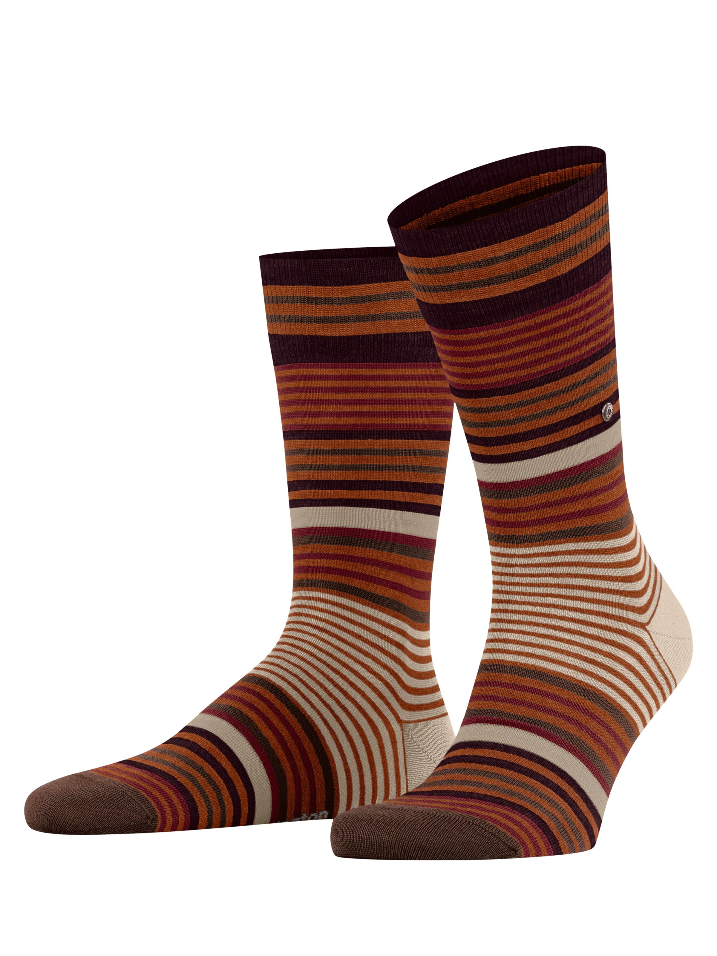 BURLINGTON Socks 'Stripe' in Yellow: front