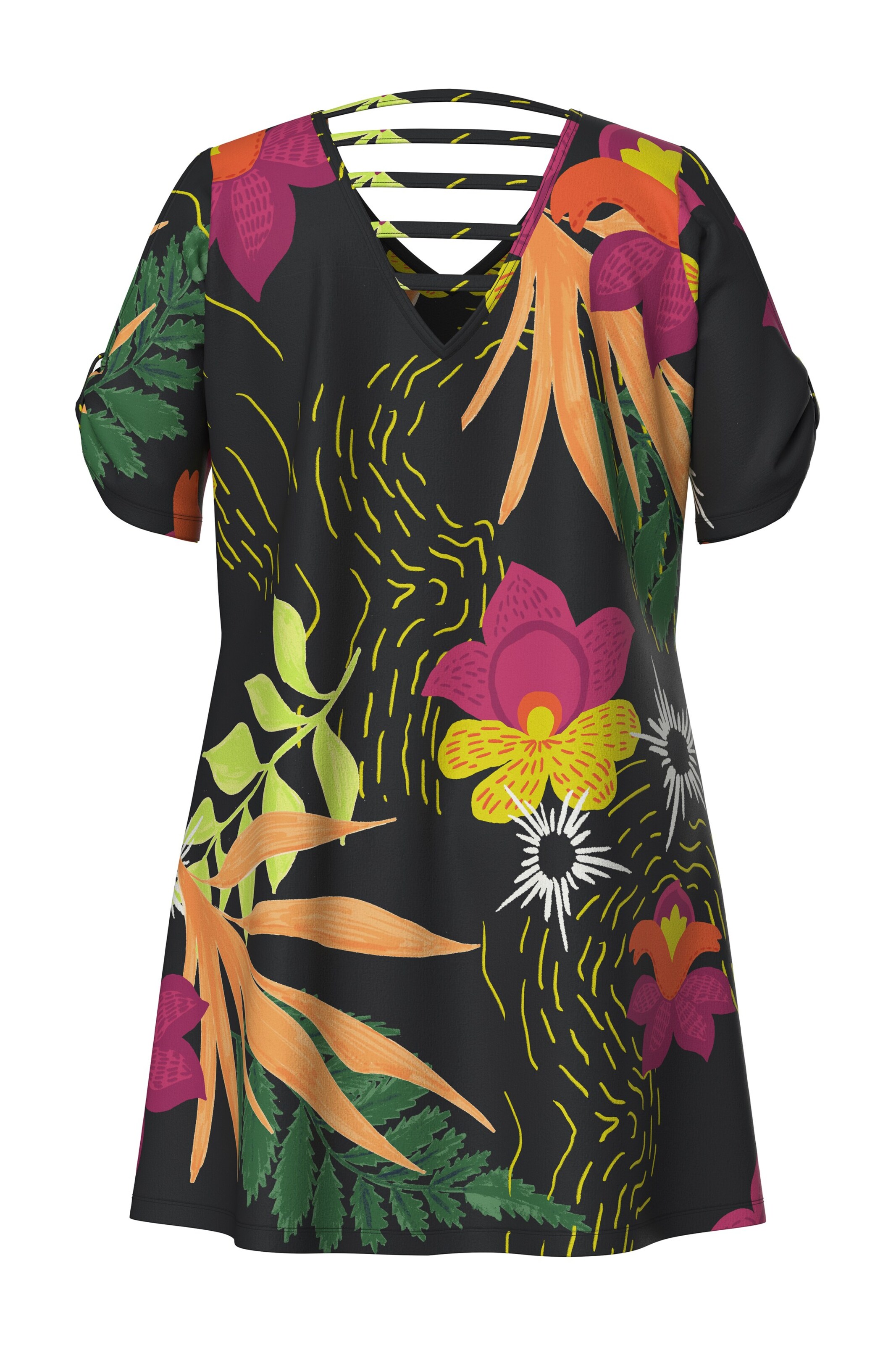Ulla Popken Kleid in Schwarz