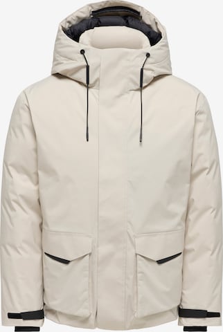 Giacca invernale 'ONSNATE' di Only & Sons in grigio: frontale