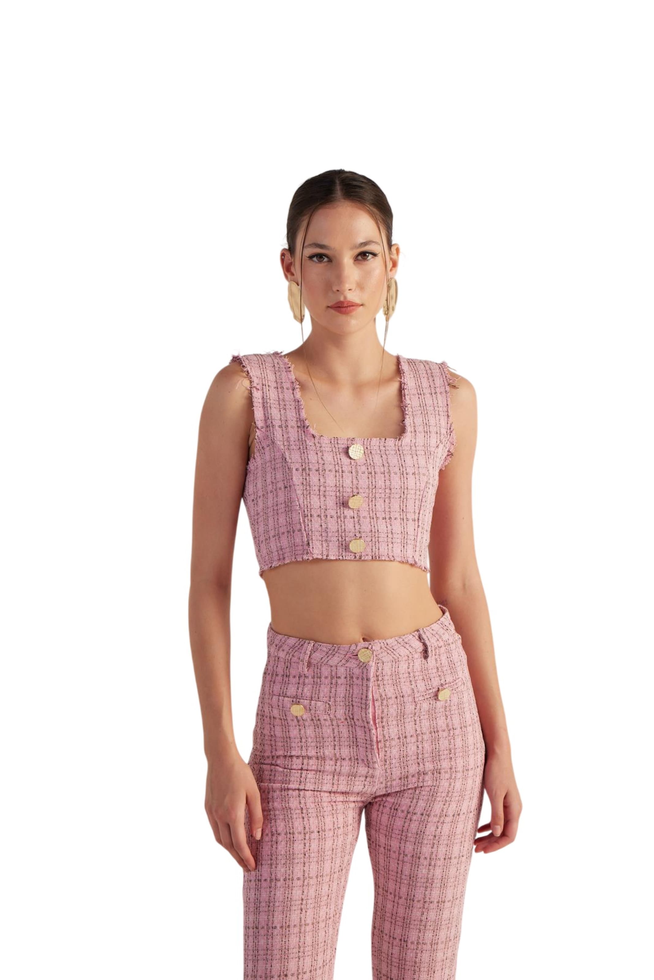 HOLLY LOLLY Top in Pink: Vorderseite
