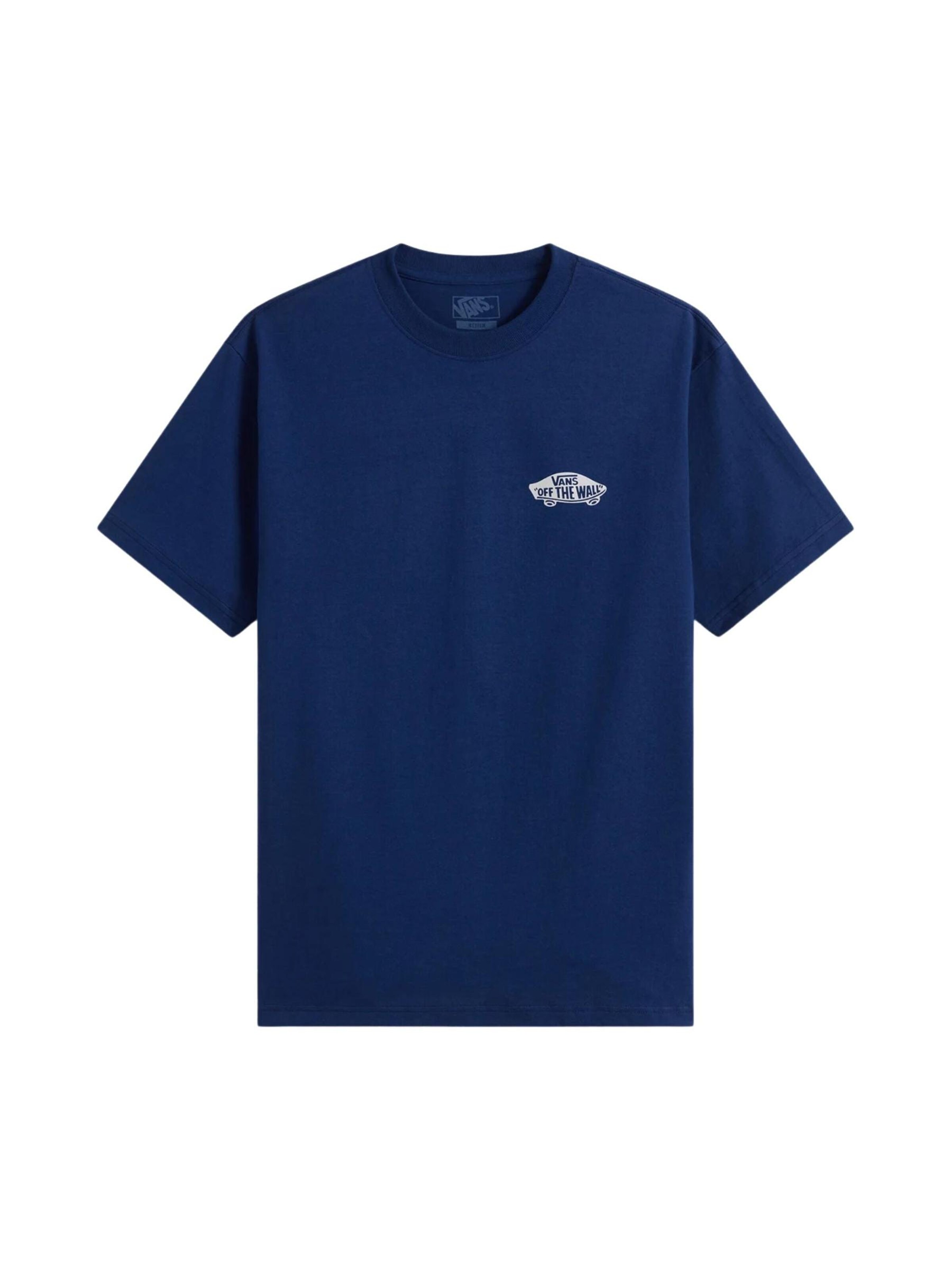 VANS Shirt 'VANS DOUBLE STANDARD SS TEE T-SHIRT' in Blauw: voorkant