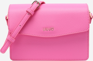 Liu Jo - Bolso de hombro en rosa: frente