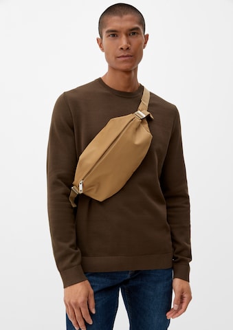s.Oliver Fanny Pack in Brown: front