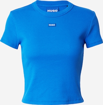 HUGO Blue Тениска 'Baby' в синьо: отпред