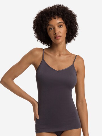 Hanro Undershirt 'Cotton Seamless' in Grey