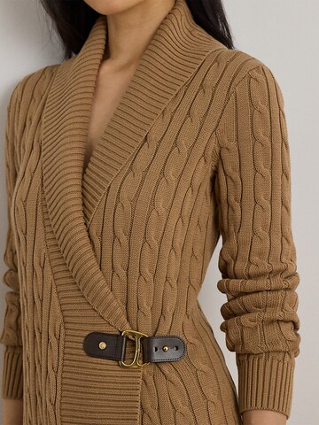 Lauren Ralph Lauren Knit cardigan 'Donato' in Beige