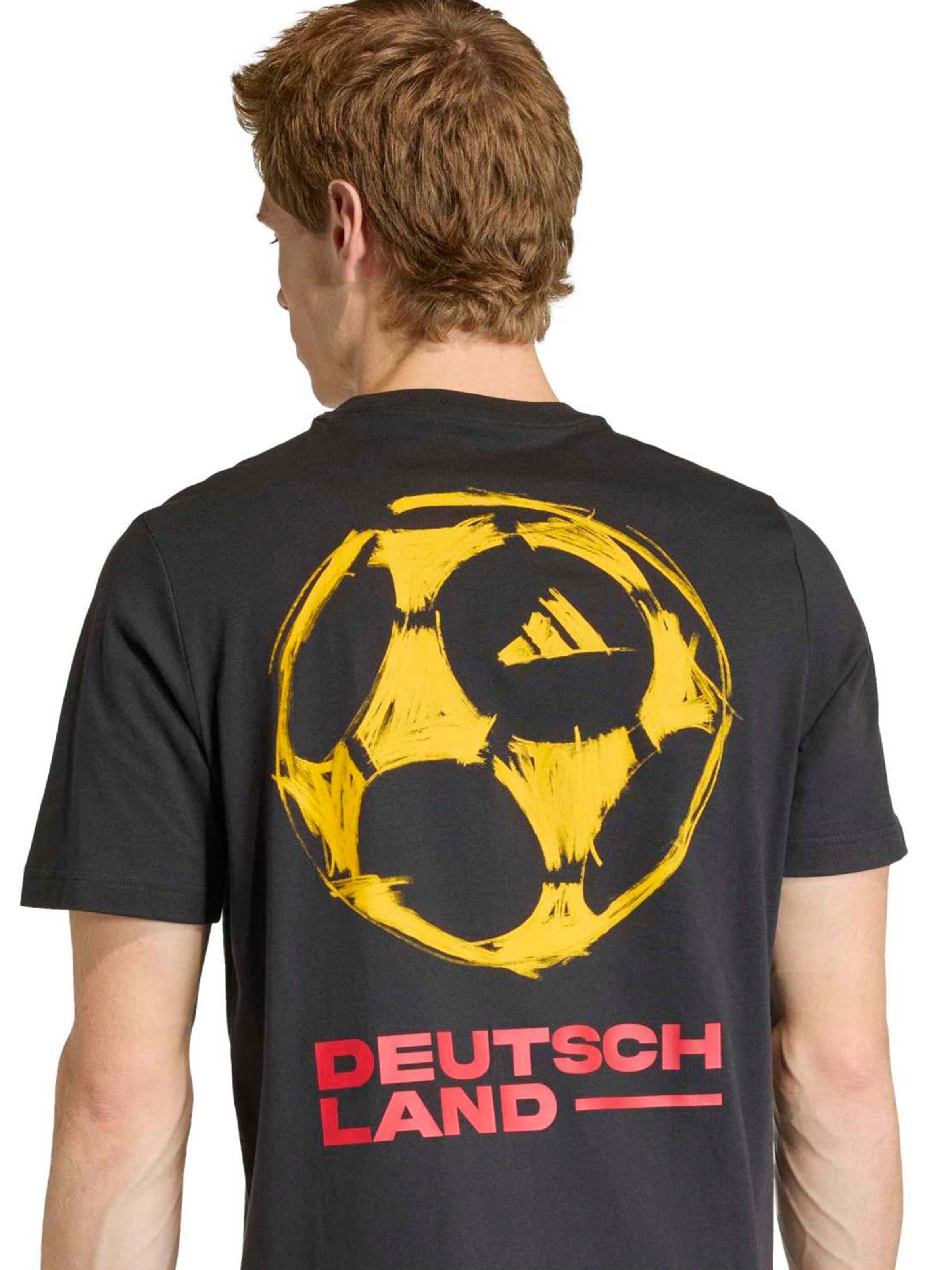 T-shirt fonctionnel 'GER TLSTR' ADIDAS PERFORMANCE en noir