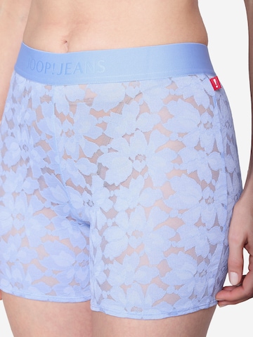 JOOP! Jeans Broekje ' Allover Lace ' in Blauw