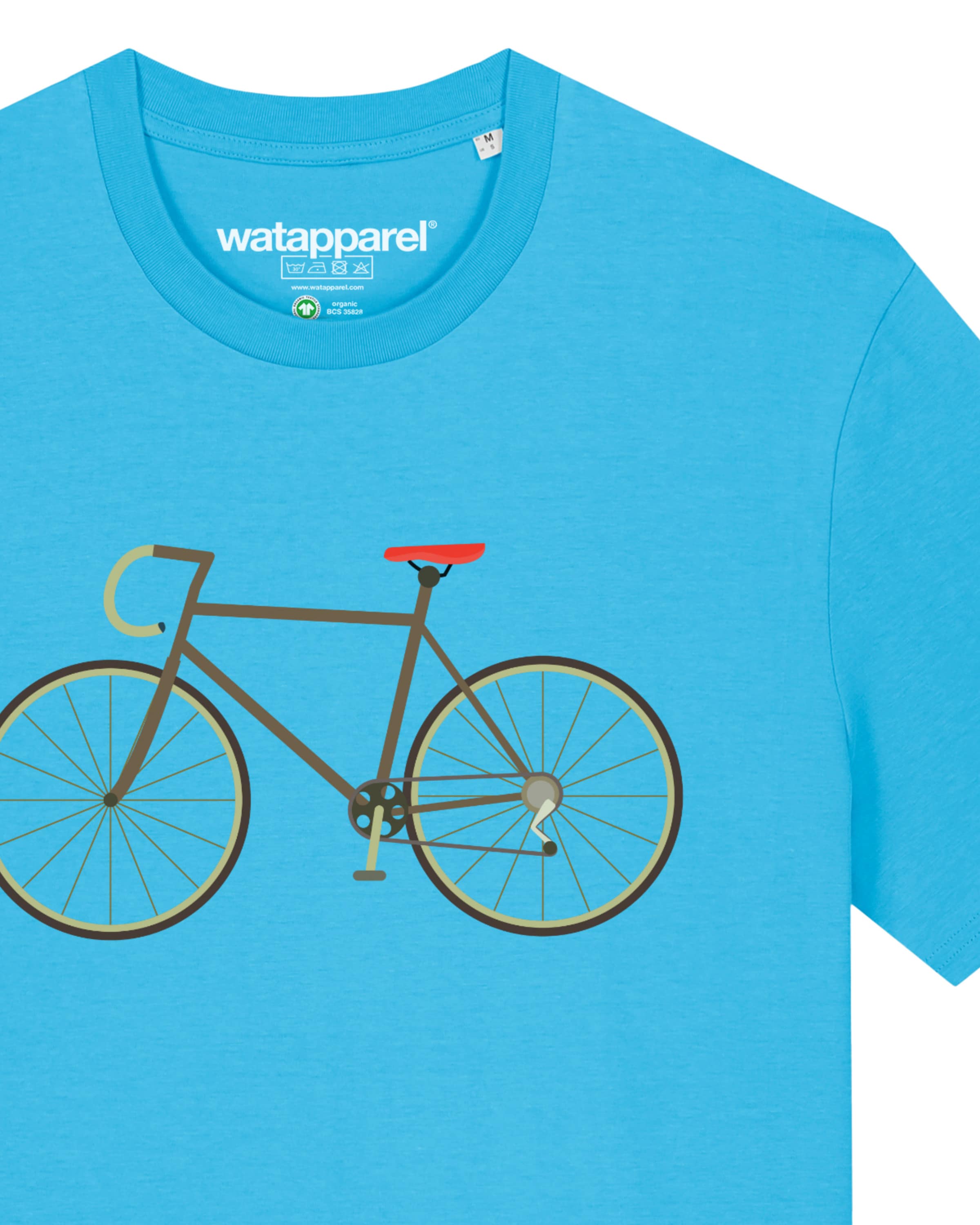 Maglietta ' Fahrrad ' di Watapparel in blu