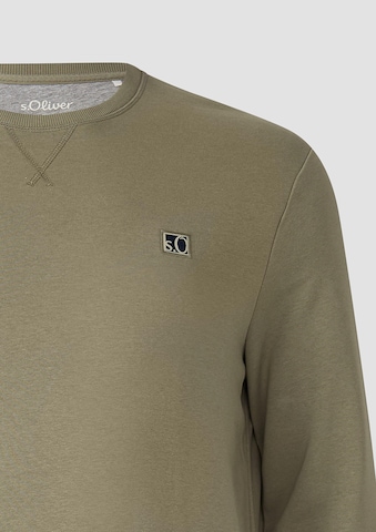 s.Oliver Sweatshirt in Grün