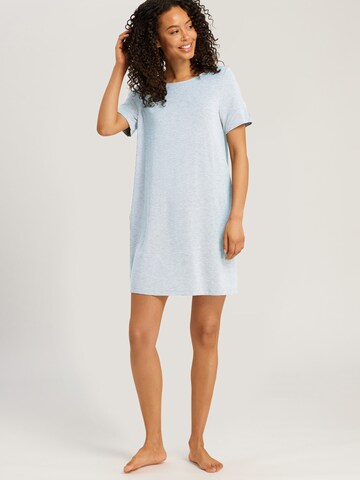 Hanro - Camisola de pijama ' Natural Elegance ' em azul