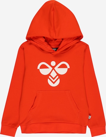 Hummel Sportief sweatshirt 'Cuatro' in Oranje: voorkant