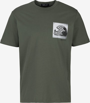 REPLAY Shirt in Green: front