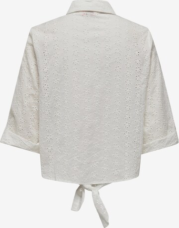 Camicia da donna 'Lola' di ONLY in bianco