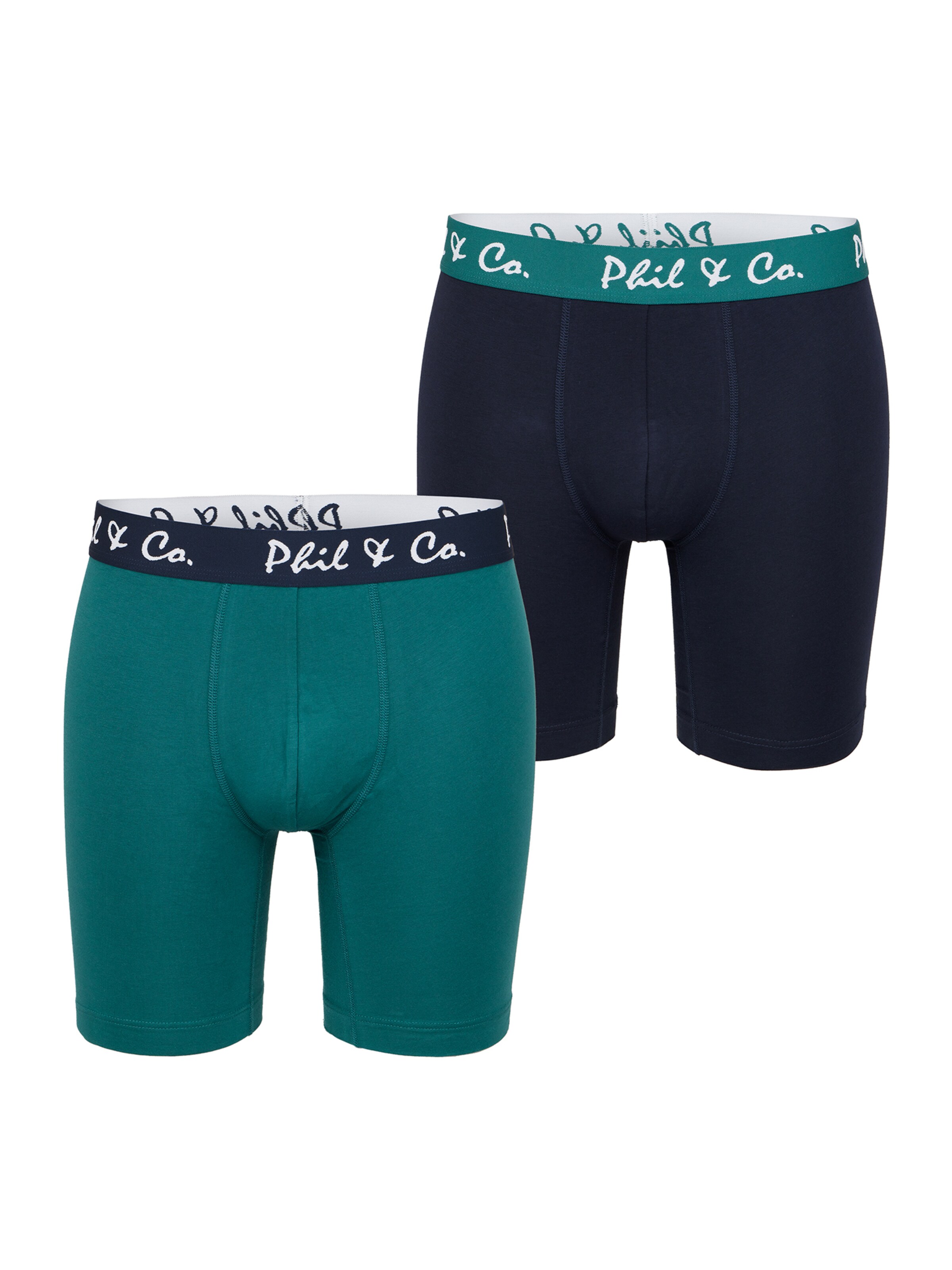 Boxers ' Long Boxer ' Phil & Co. Berlin en bleu : devant