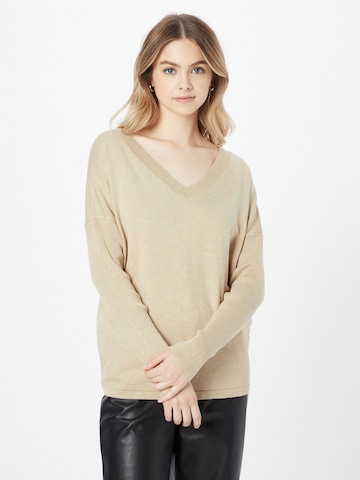 Soyaconcept - Jersey 'DOLLIE' en beige: frente