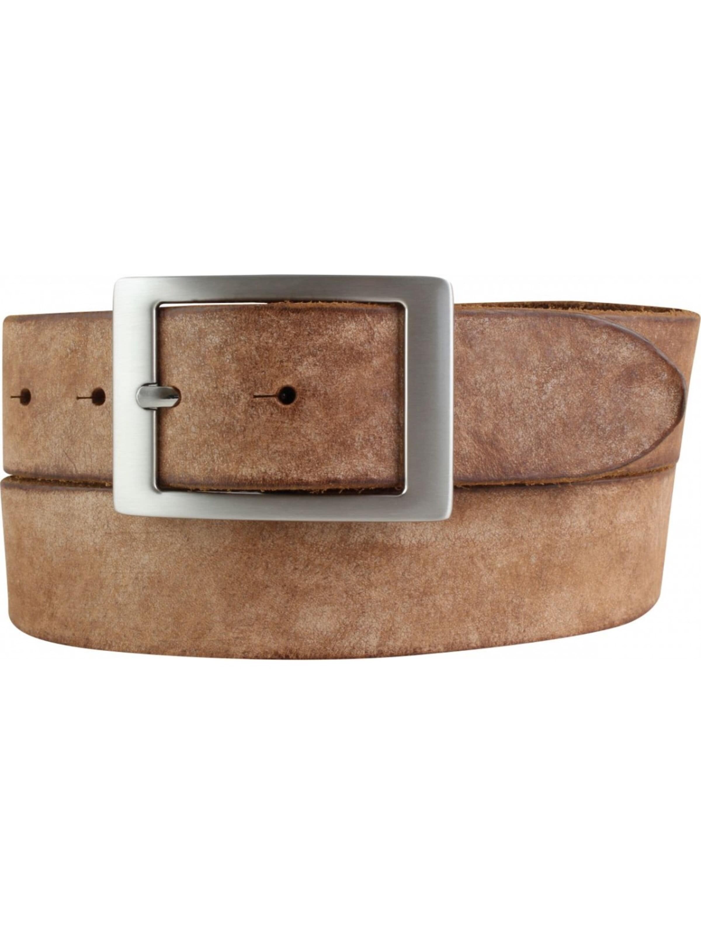 BELTINGER Belt 'Avellinoi' in Brown: front