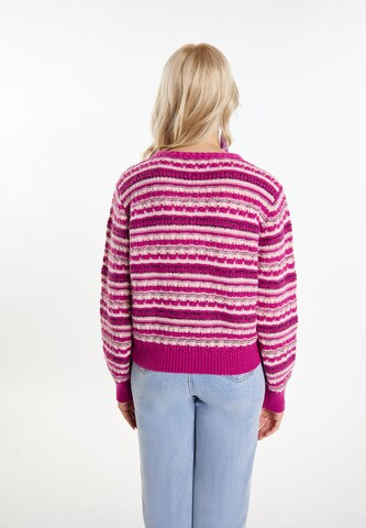 IZIA Gebreid vest in Roze