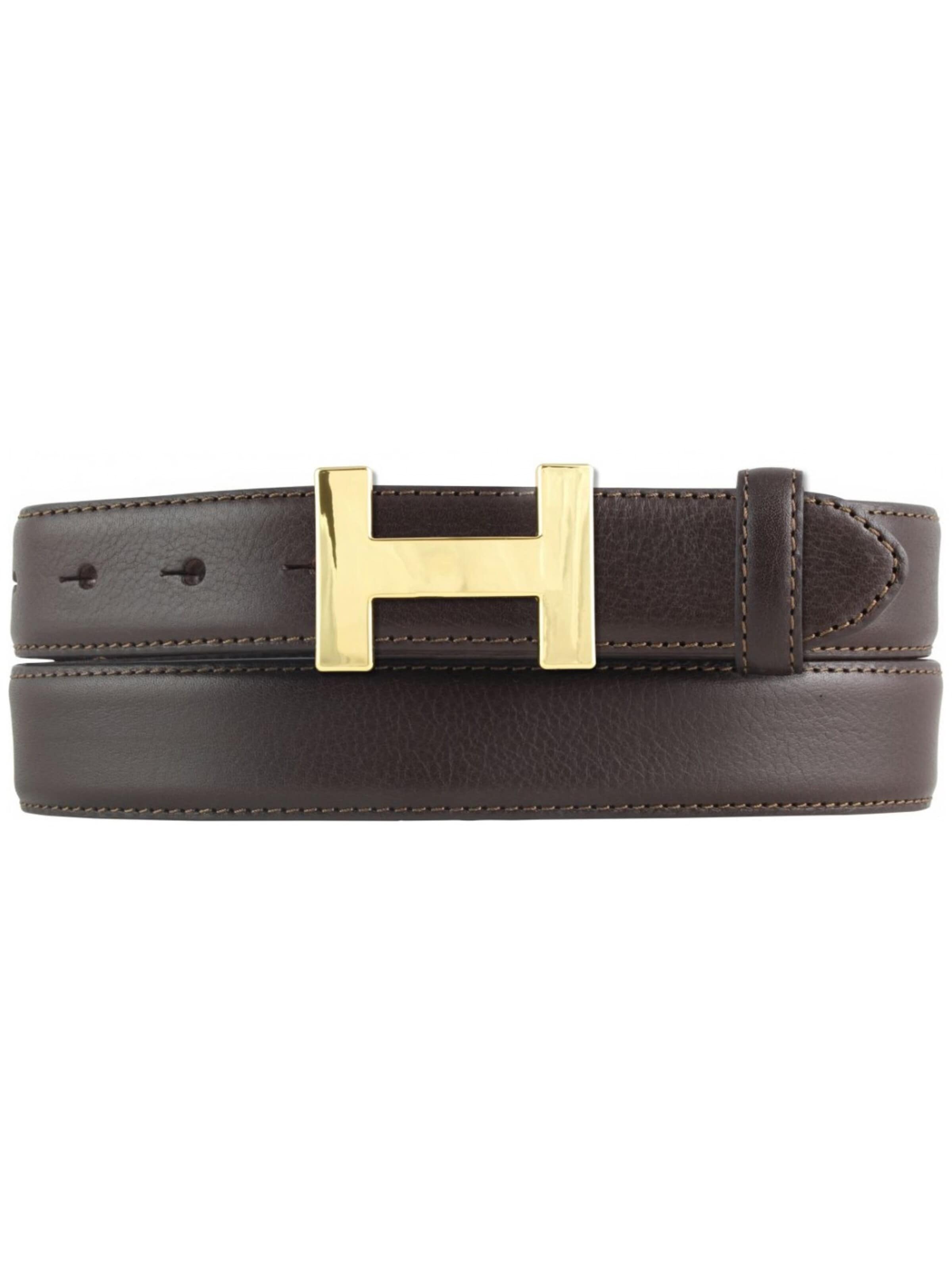 BELTINGER Gürtel 'Hella'‌‌‌‌‌ in Braun: Vorderseite