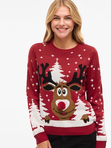 VILA - Jersey 'VICHRISTIE' en rojo