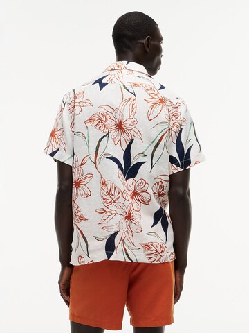 TOMMY HILFIGER Regular Fit Hemd in Weiß