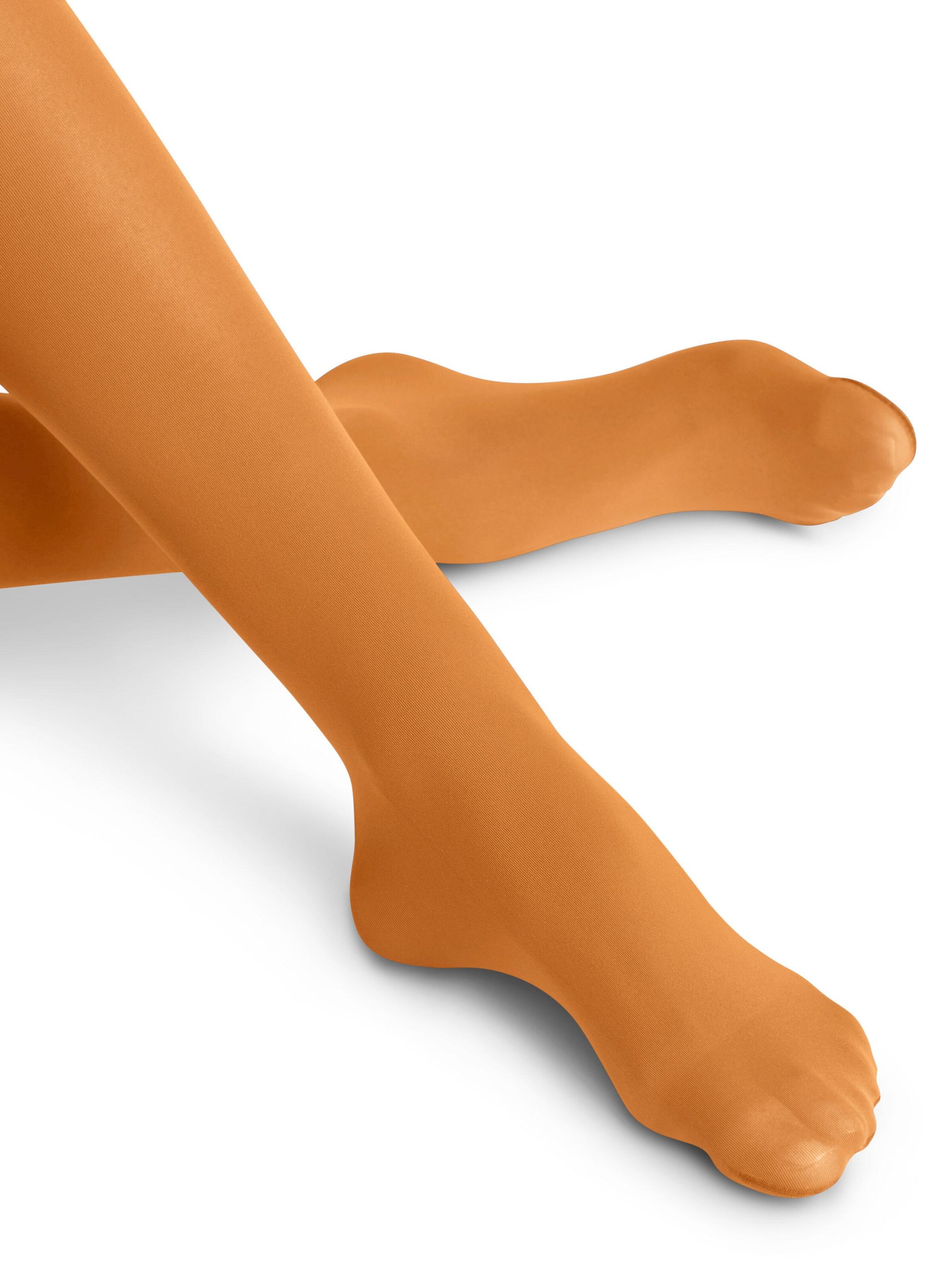 FALKE Tights 'Pure Matt' in Orange