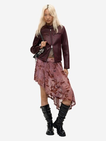 Desigual Between-Season Jacket 'CHAQ_BIKERCY 26WWEW09' in Purple