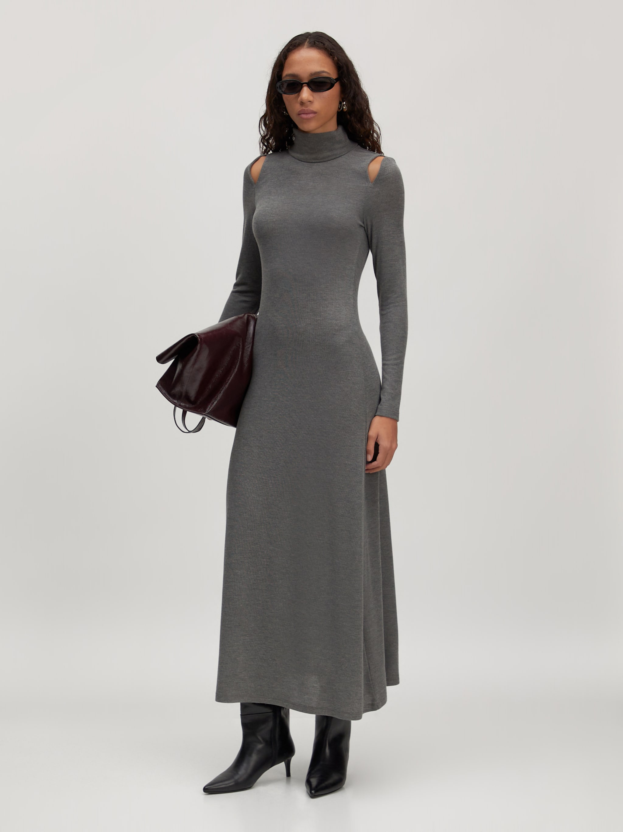 EDITED Produits Robe de soirée 'Danai' gris