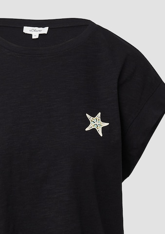 T-shirt s.Oliver en noir