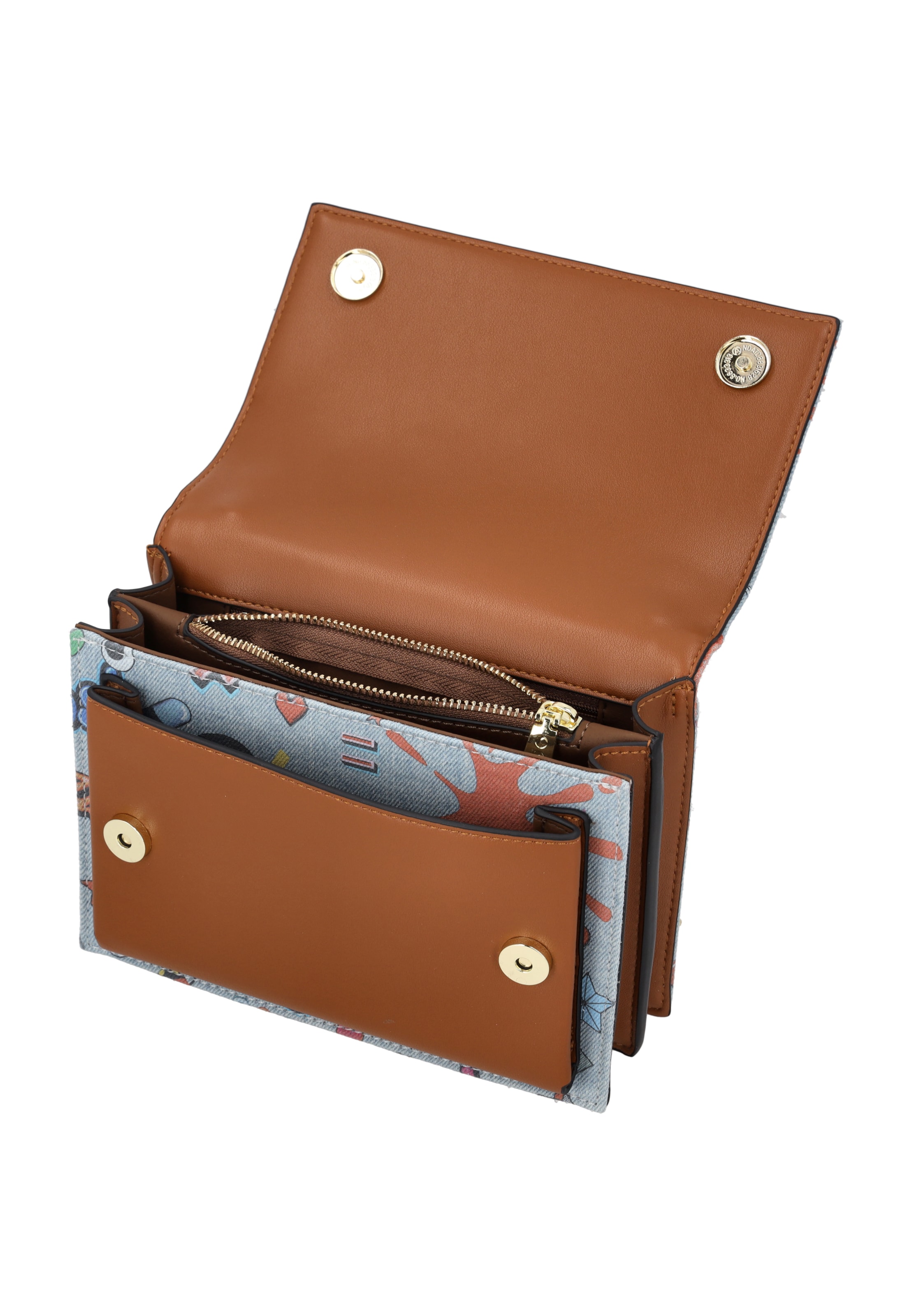 MYMO - Bolso de hombro 'Eye Theme' en azul