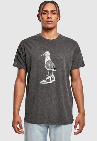 Mister Tee Shirt in Grey: front