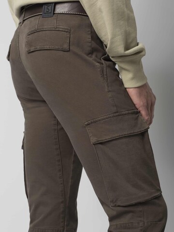 Regular Pantalon cargo Meyer Hosen en vert