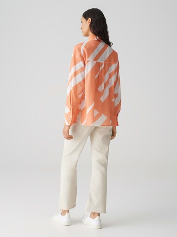 Camicia da donna 'Fenlo' di OPUS in arancione