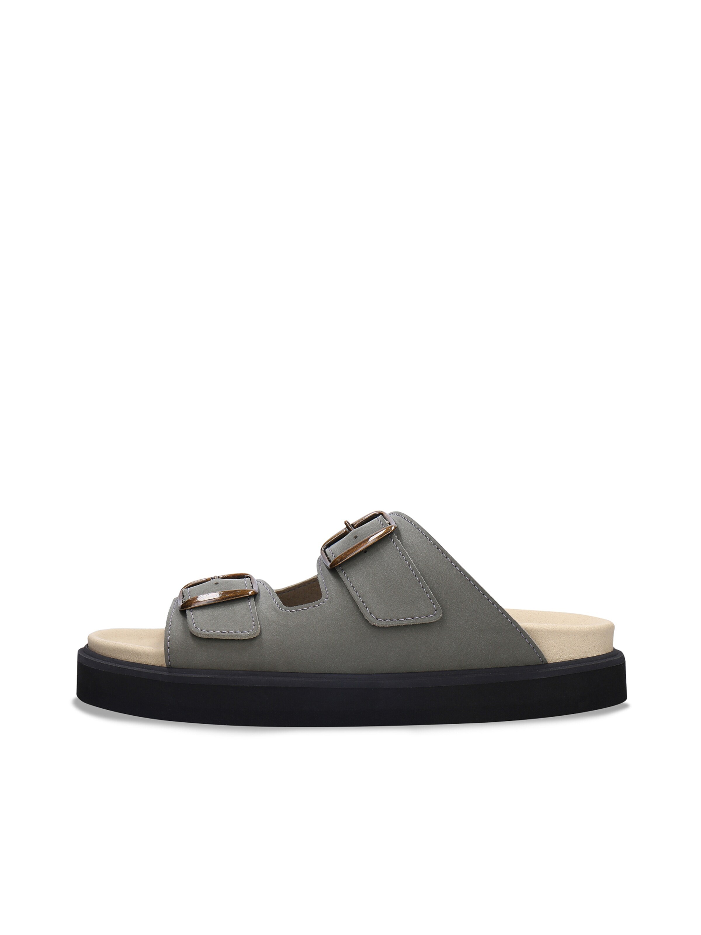 nae Vegan Shoes Sandały 'DARKU' w kolorze zielony: przód