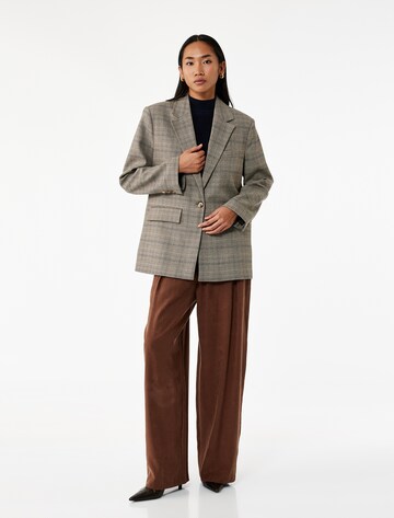 Koton Wide Leg Hose in Braun