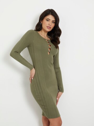 GUESS Knitted dress in Green