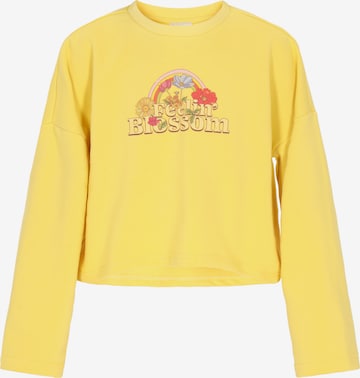 IZIA Sweatshirt 'Boho' in Gelb: Vorderseite