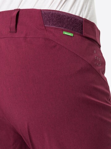 VAUDE Tapered Outdoorbroek 'Yaras' in Roze