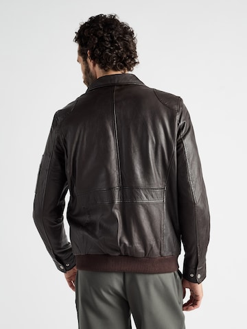 Veste mi-saison JCC en marron