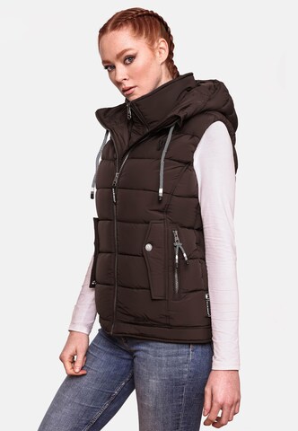 Gilet 'Taisaa' MARIKOO en marron