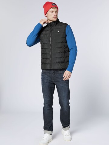 CHIEMSEE Weste in Schwarz