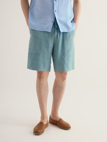 Seasalt Cornwall Regular Broek 'Sandcart' in Blauw: voorkant
