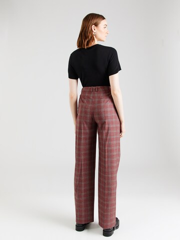 BOSS Regular Pleat-front trousers 'Tanity' in Red